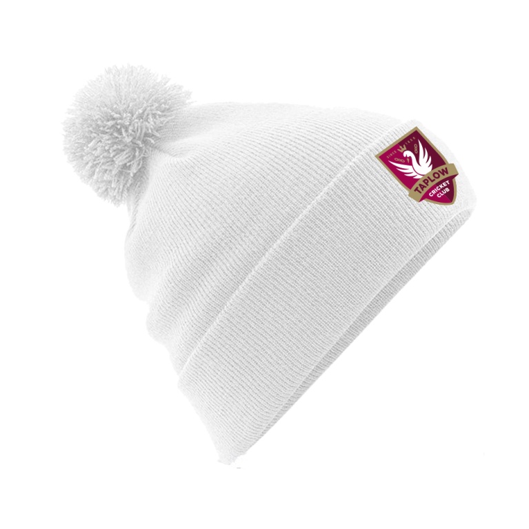 Original Pom Pom Beanie : White