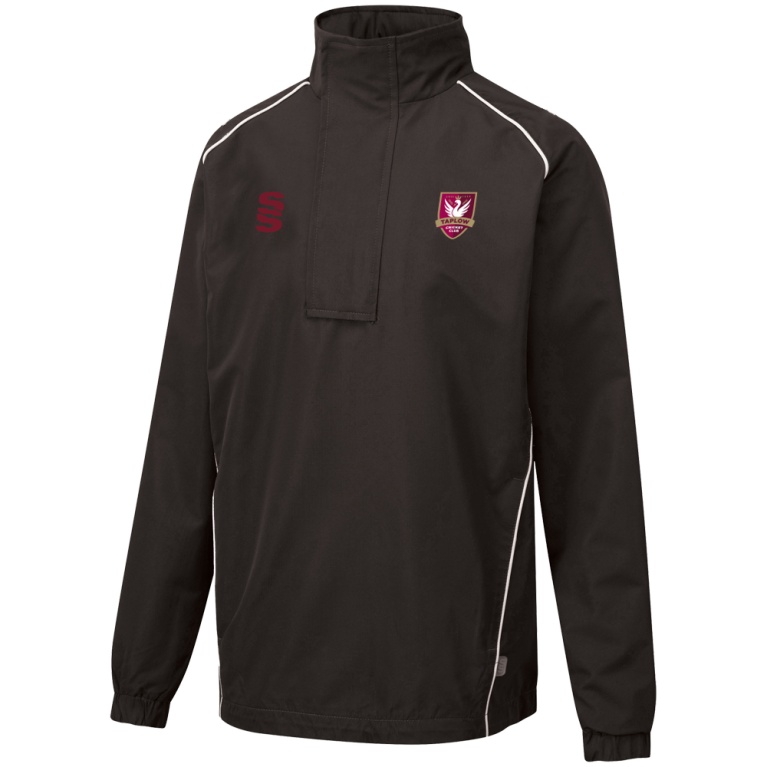 Taplow CC - Dual Curve 1/4 Zip Rain Jacket